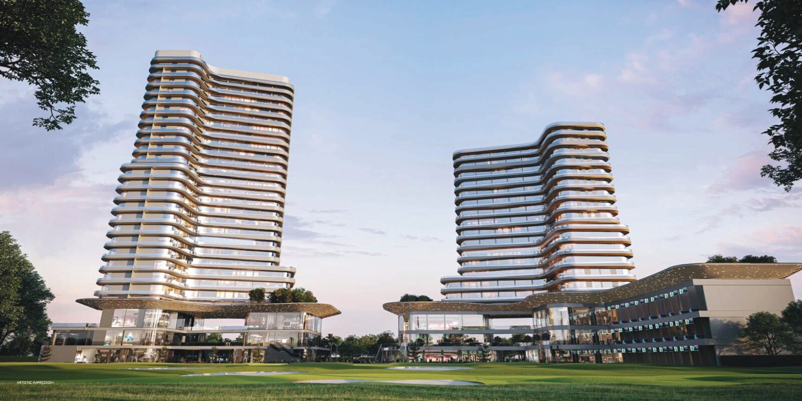 Central Park The Selene Tower residential project in Sohna Sector 32