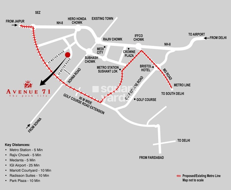 CHD Avenue 71 Location Image