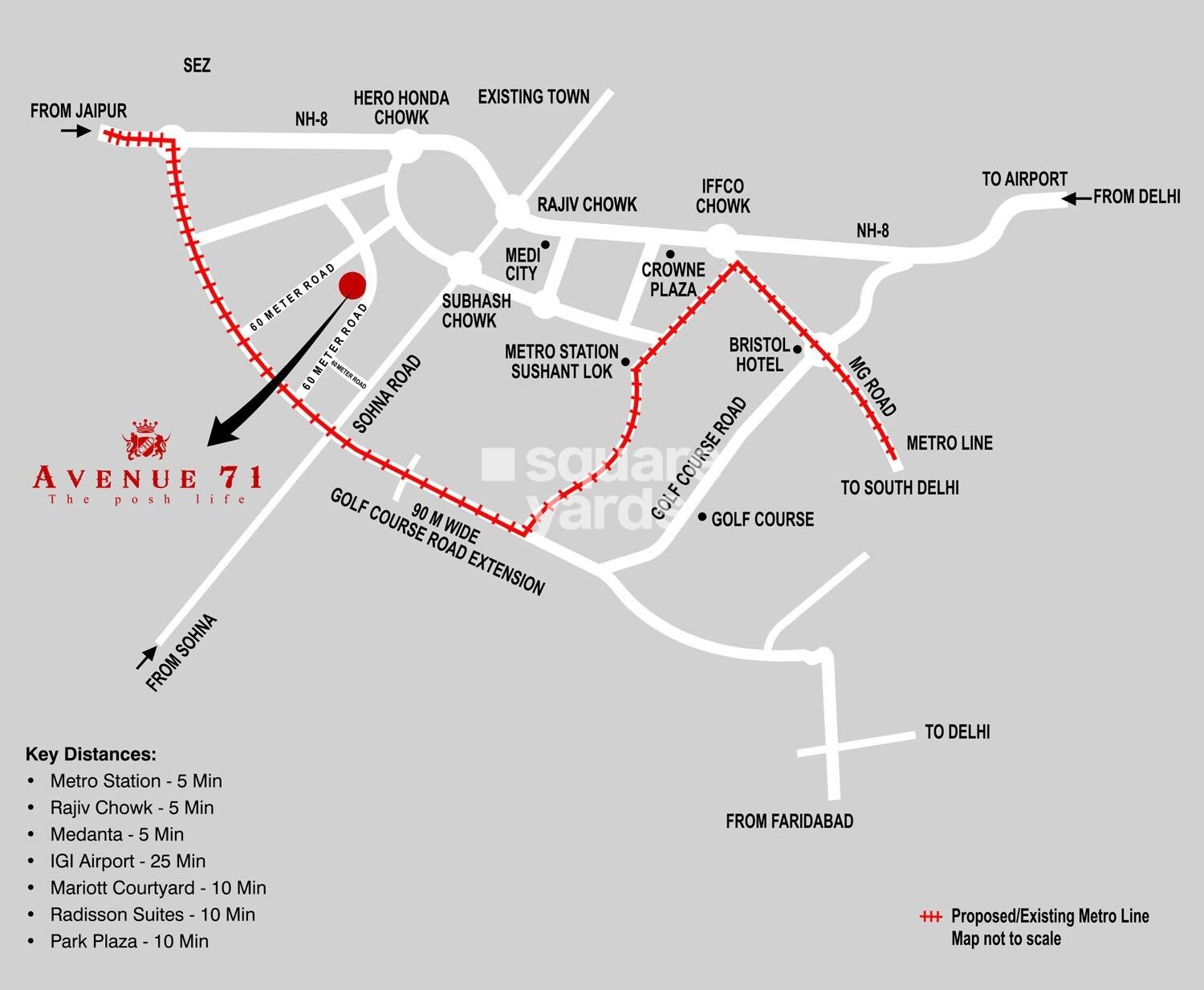 CHD Avenue 71 Location Image