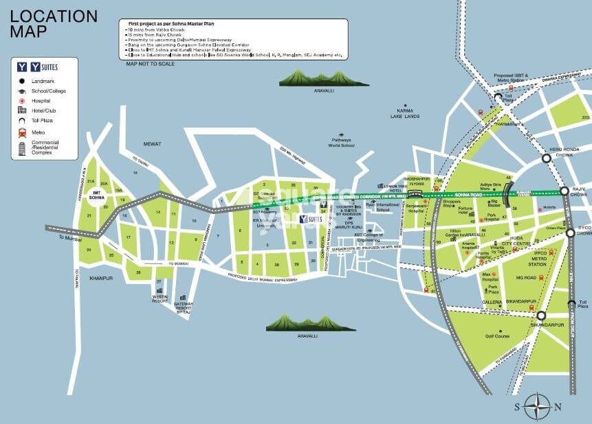 CHD Y Suites Location Image