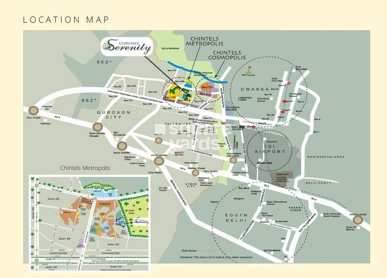 Chintels Serenity Location Image