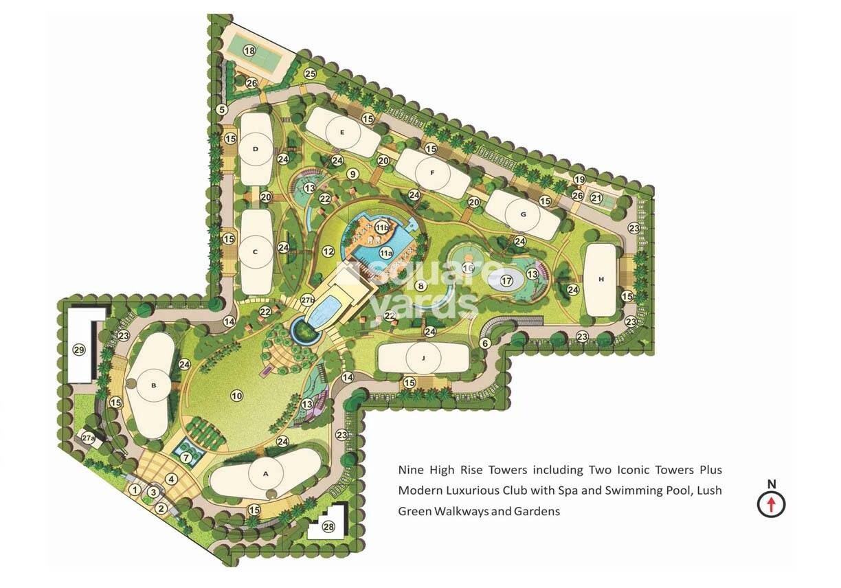 Chintels Serenity Master Plan 1