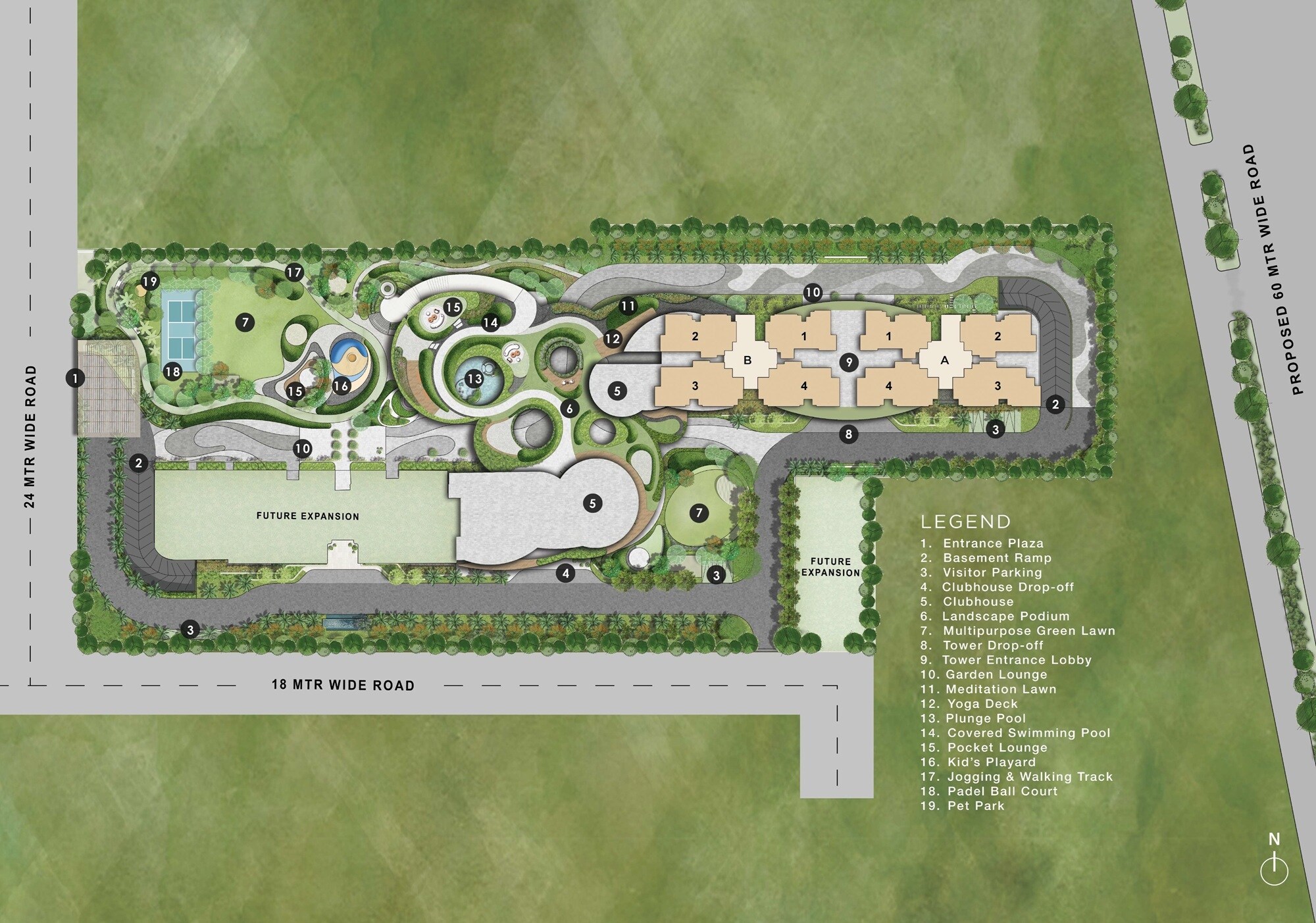 Conscient Elaira Residences Master Plan Image