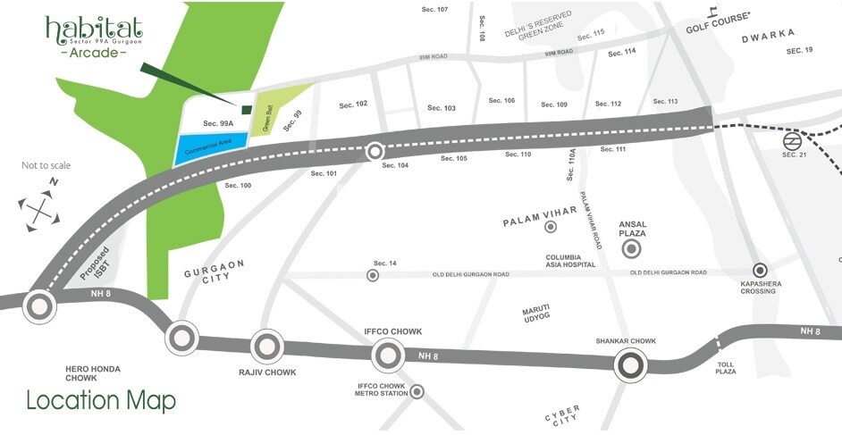 Conscient Habitat Arcade Location Image