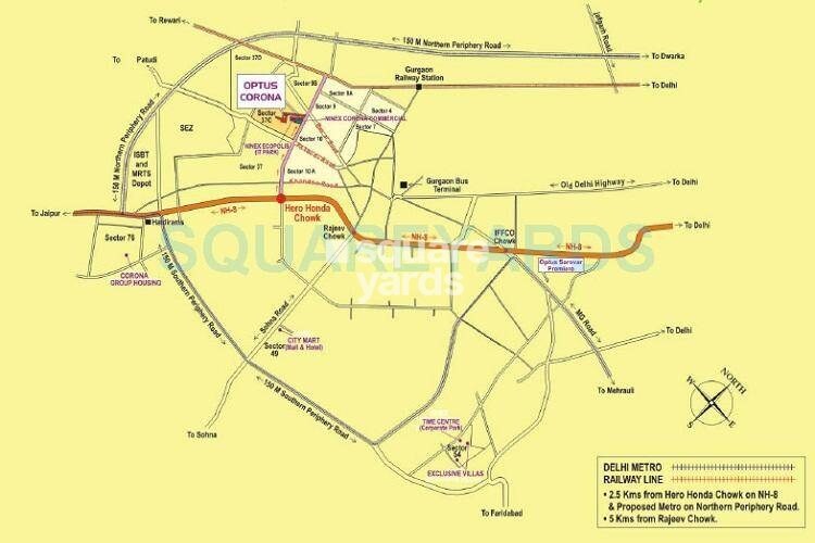 Corona Optus Location Image