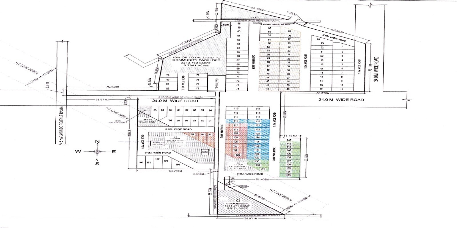 Corre-Sumedha-Residency_a collage of photos of a city with buildings