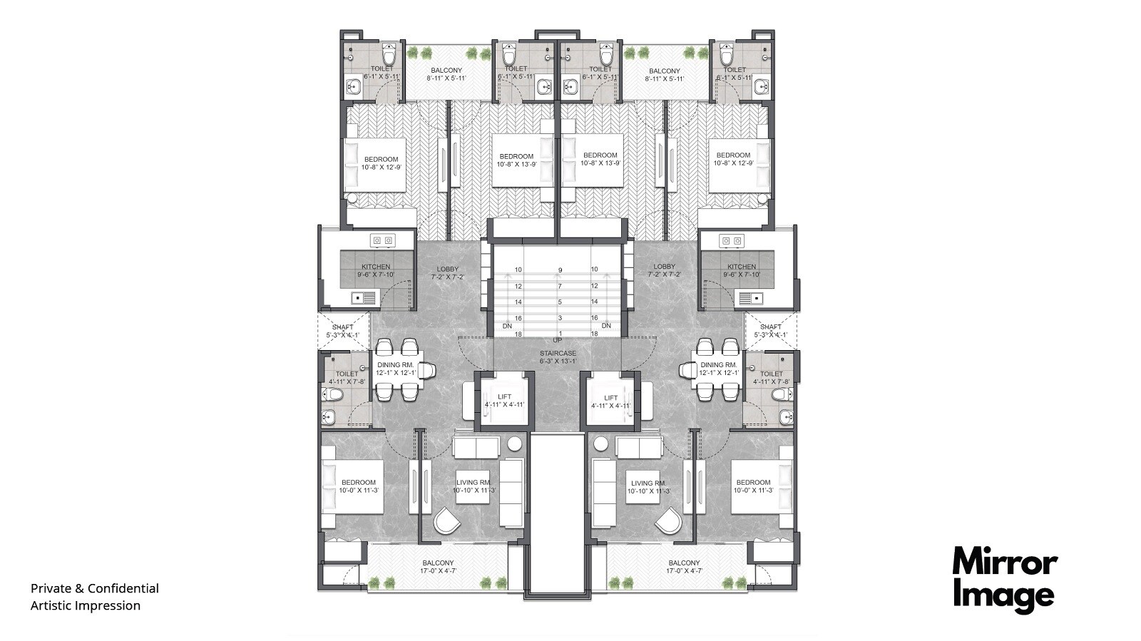 Countryside Prime Residences Floor Plans
