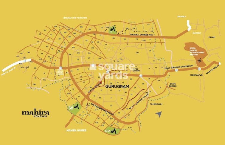 Czar Mahira Homes 63A Location Image