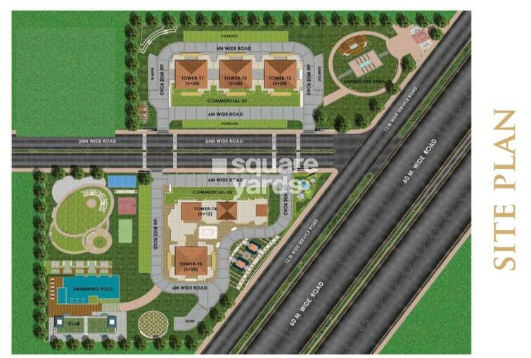 Czar Mahira Homes 63A Master Plan Image