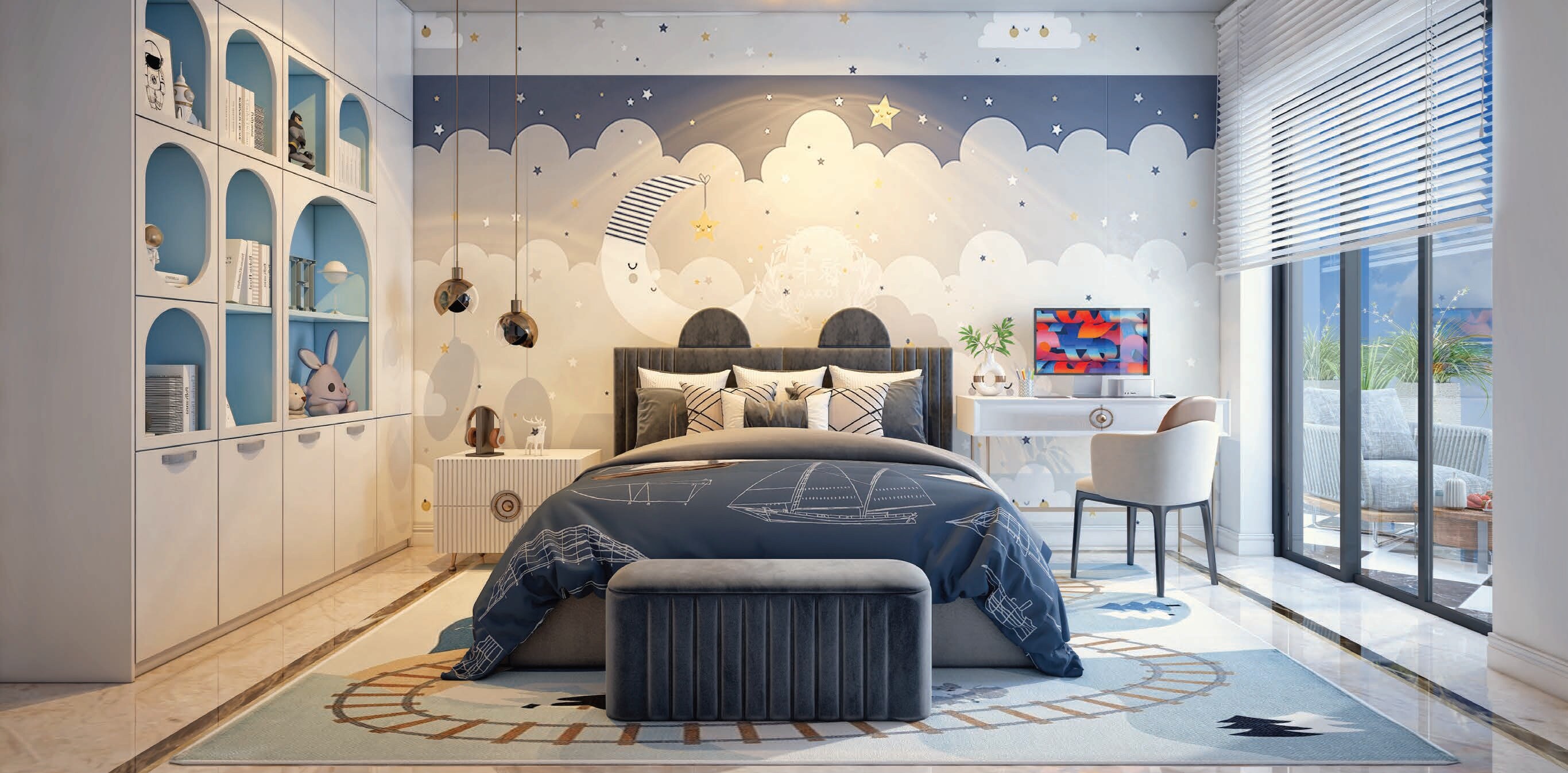 Delphine Central Park Estates Apartment Interiors 4