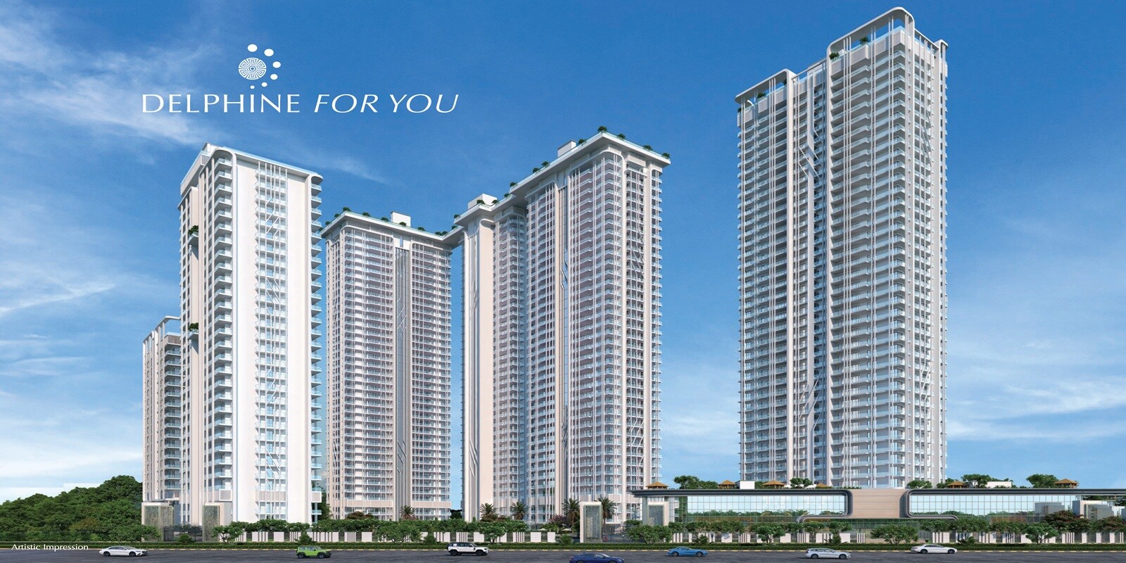 Delphine Central Park Estates residential project in Sector 104