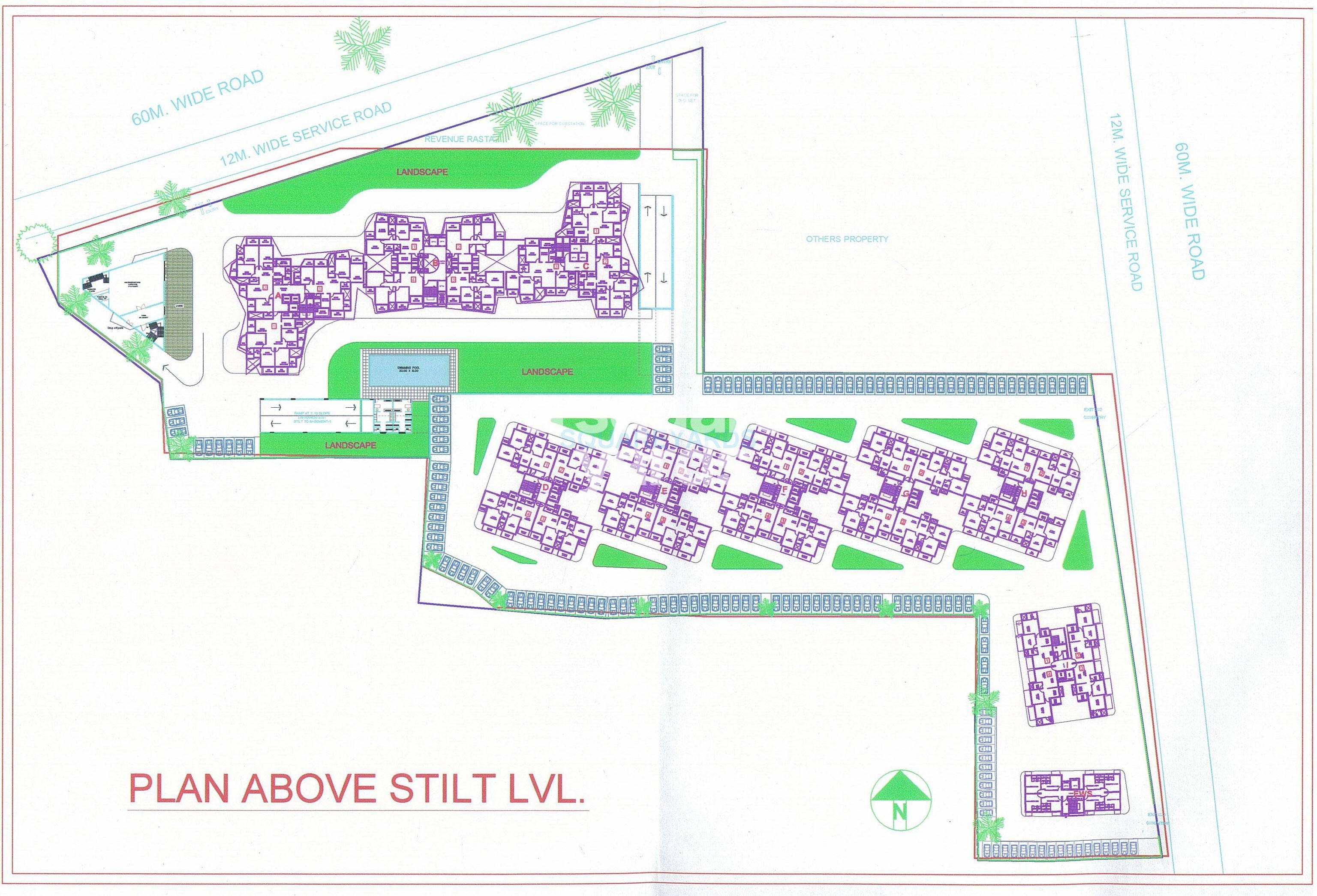 Dhoot Time Residency Master Plan Image