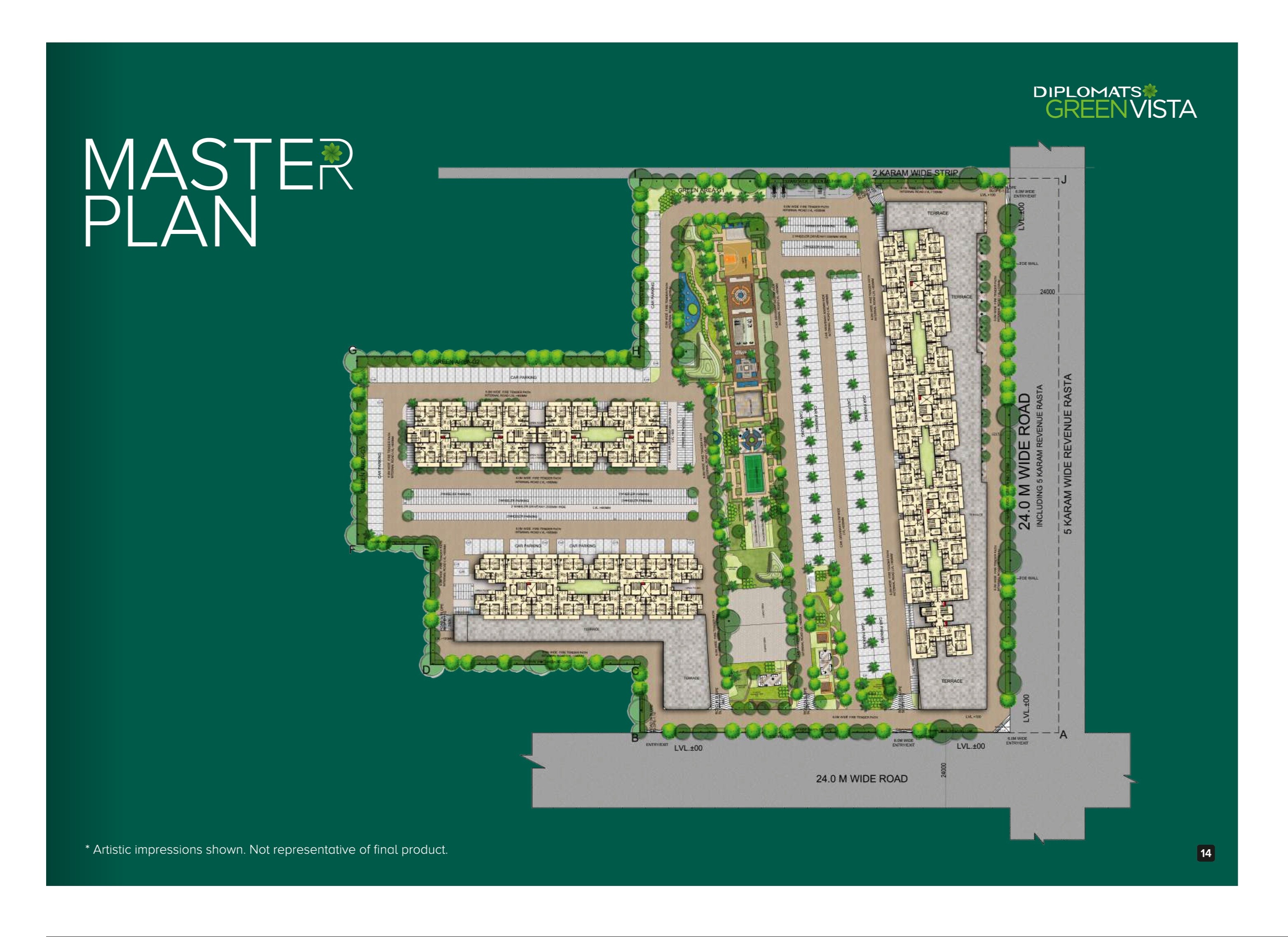 Diplomats Green Vista Master Plan 1