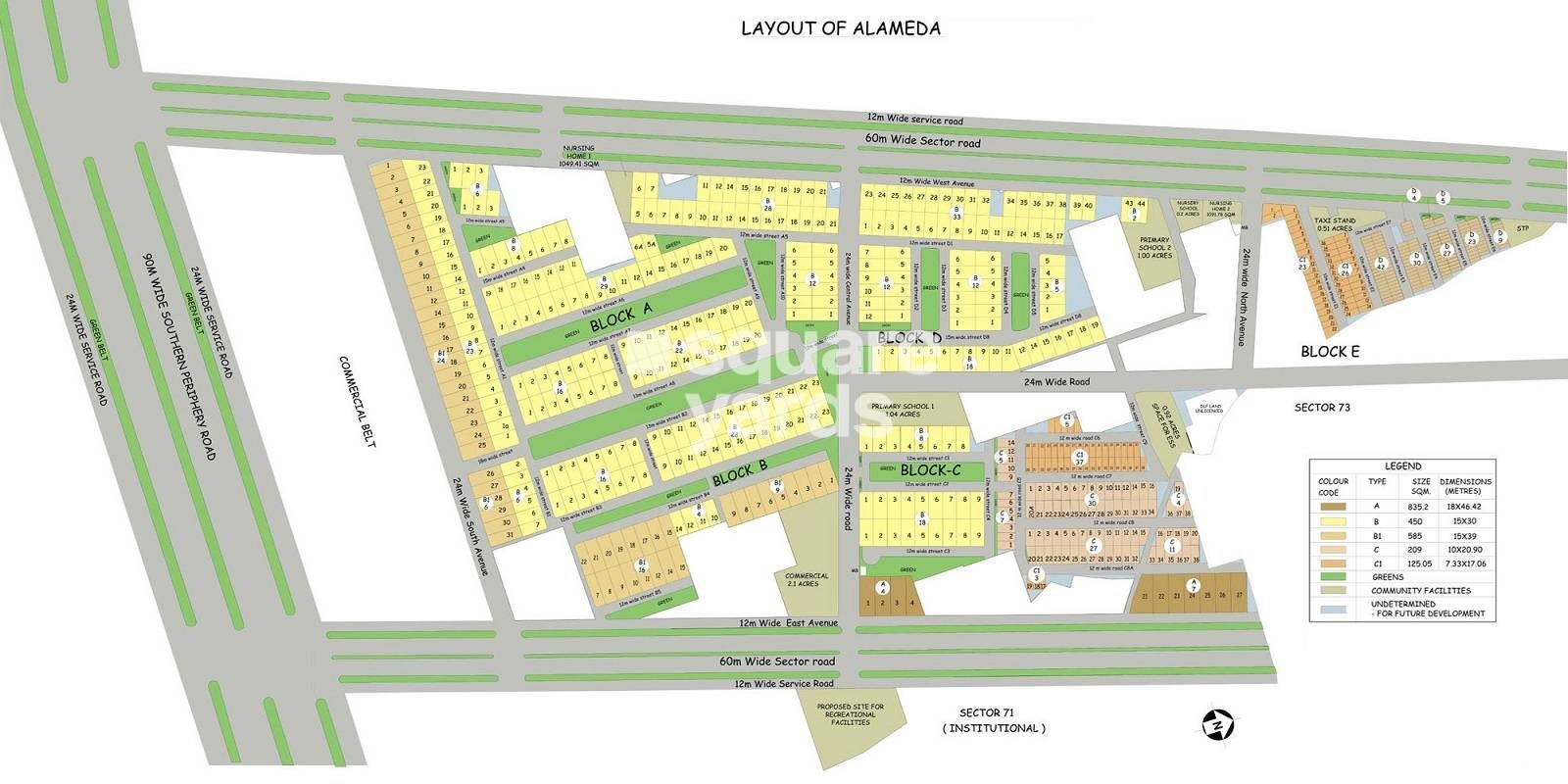 DLF Alameda Master Plan 1
