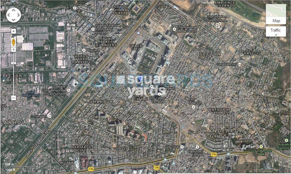 DLF Belvedere Towers in Sector 24, Gurgaon Price on Request Floor