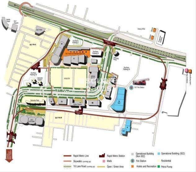 DLF Building 10 Location Image 2