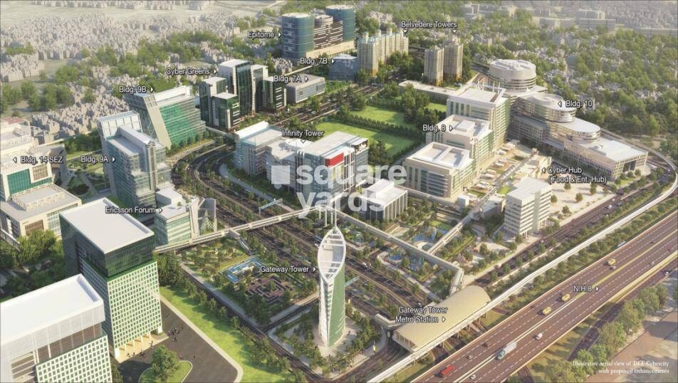 DLF Building 10 Tower View 1