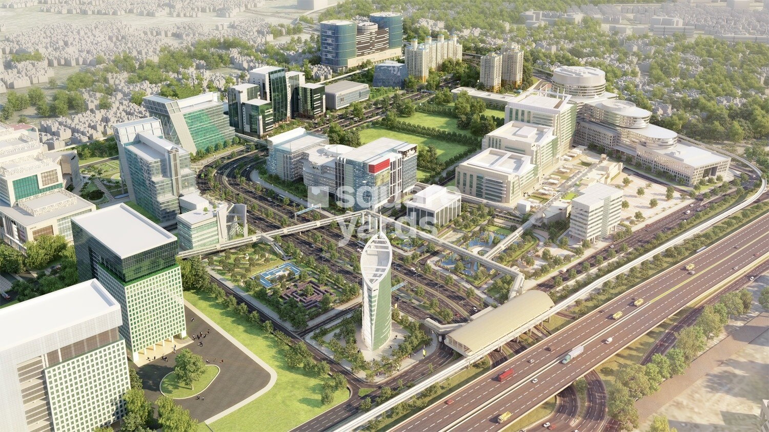 Dlf Cyber City Tower View 10