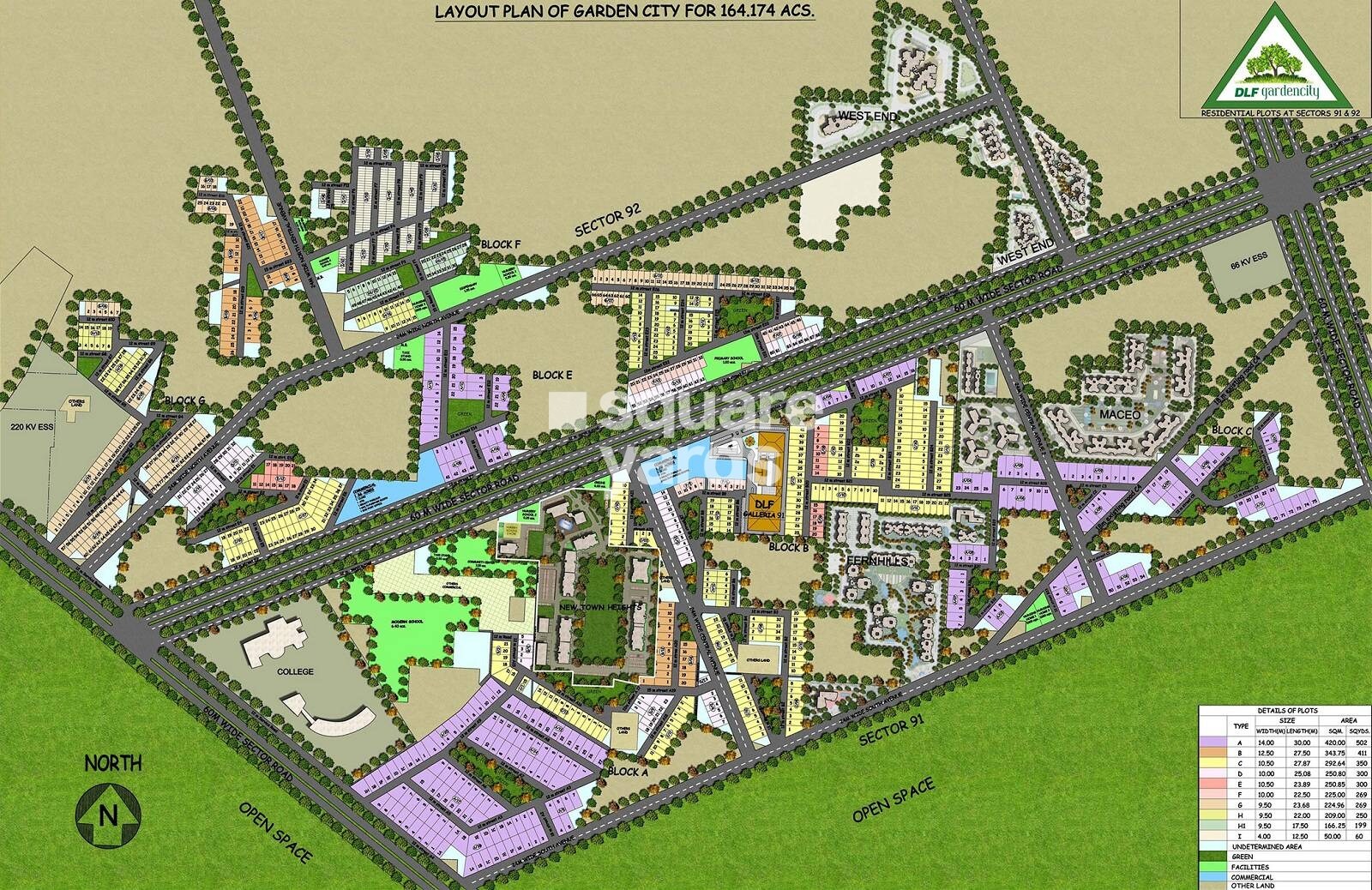 DLF Garden City Plots I Master Plan 1