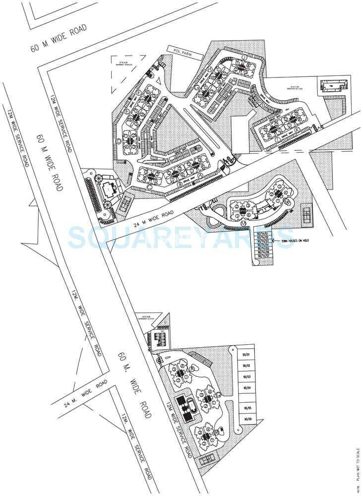 DLF New Town Heights I Master Plan Image