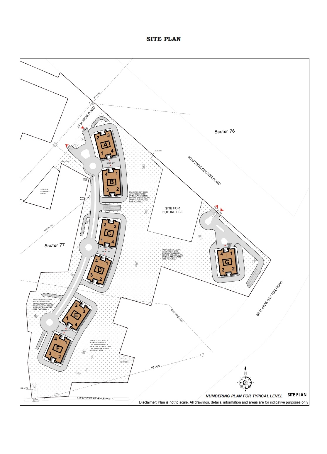 DLF Privana South Master Plan Image