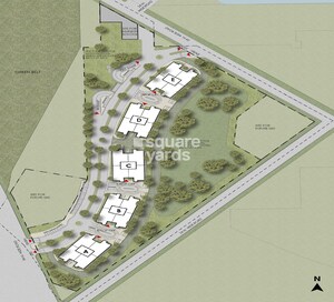 DLF-Privana-West_an aerial view of several different types of airplanes