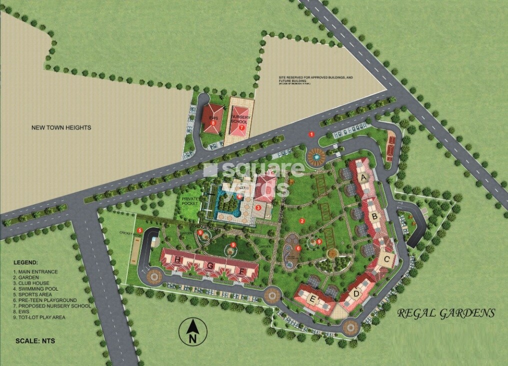 DLF Regal Gardens Master Plan Image