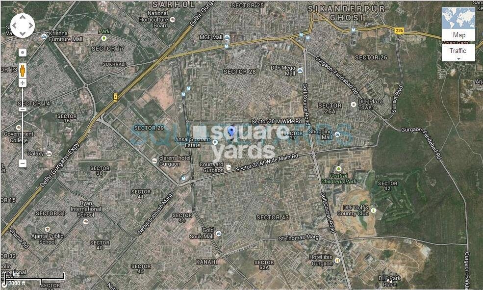 DLF Ridgewood Estate Location Image