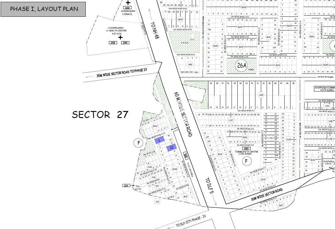 DLF Royale Residences Master Plan 1
