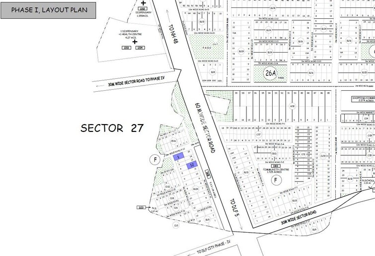 DLF Royale Residences Master Plan Image