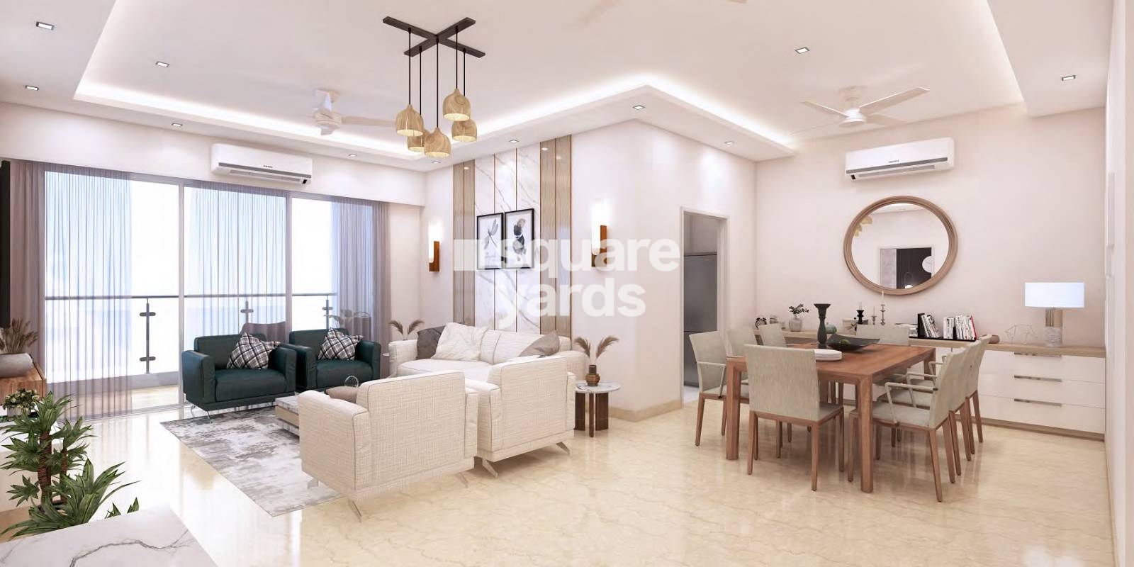 DLF Signature Residences Apartment Interiors