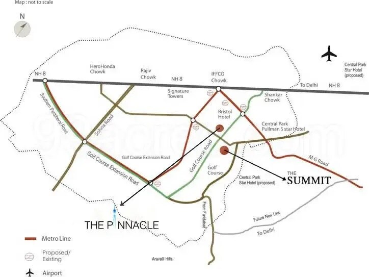 DLF Summit Plaza Location Image