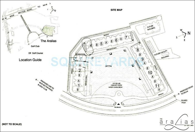 DLF The Aralias Master Plan Image