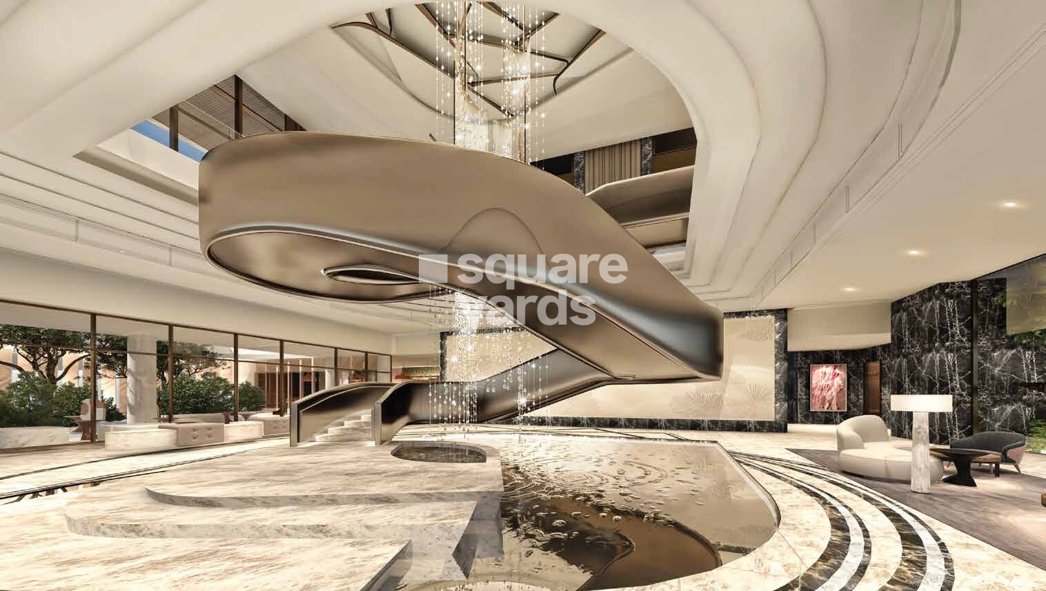 DLF The Camellias Clubhouse Internal Image