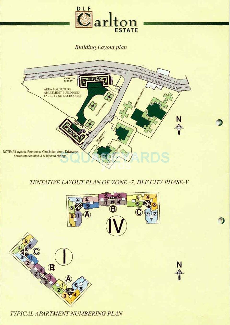 DLF The Carlton Estate Master Plan Image