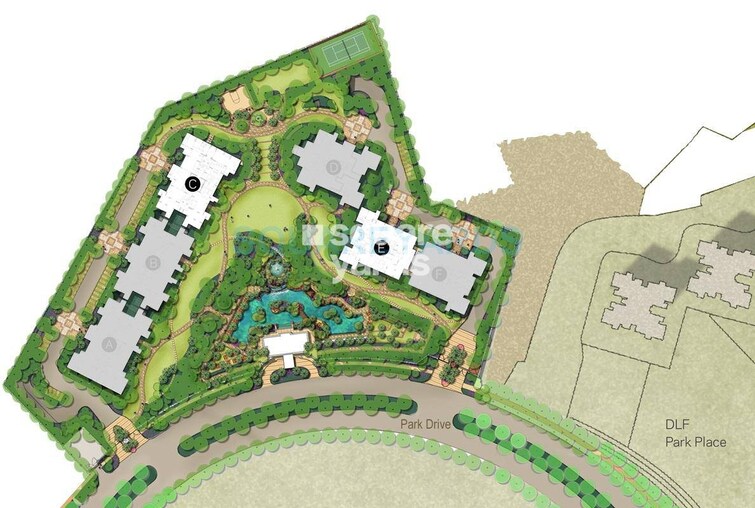DLF The Crest Master Plan Image