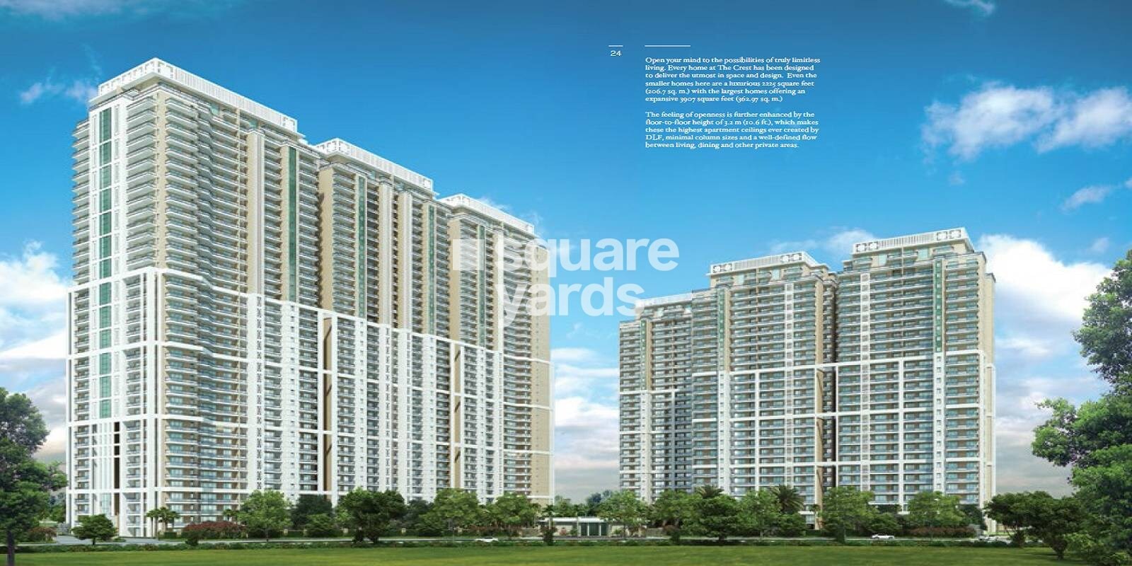 DLF The Crest residential project in Sector 54