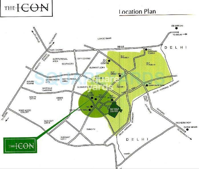 DLF The Icon Location Image