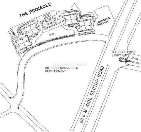 DLF The Pinnacle Master Plan Image