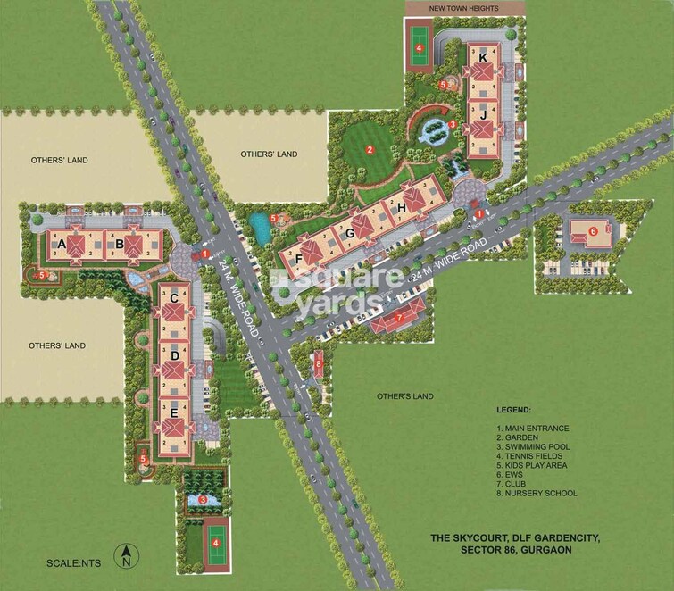 DLF The Skycourt Master Plan Image