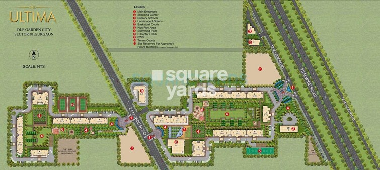 DLF The Ultima Master Plan Image