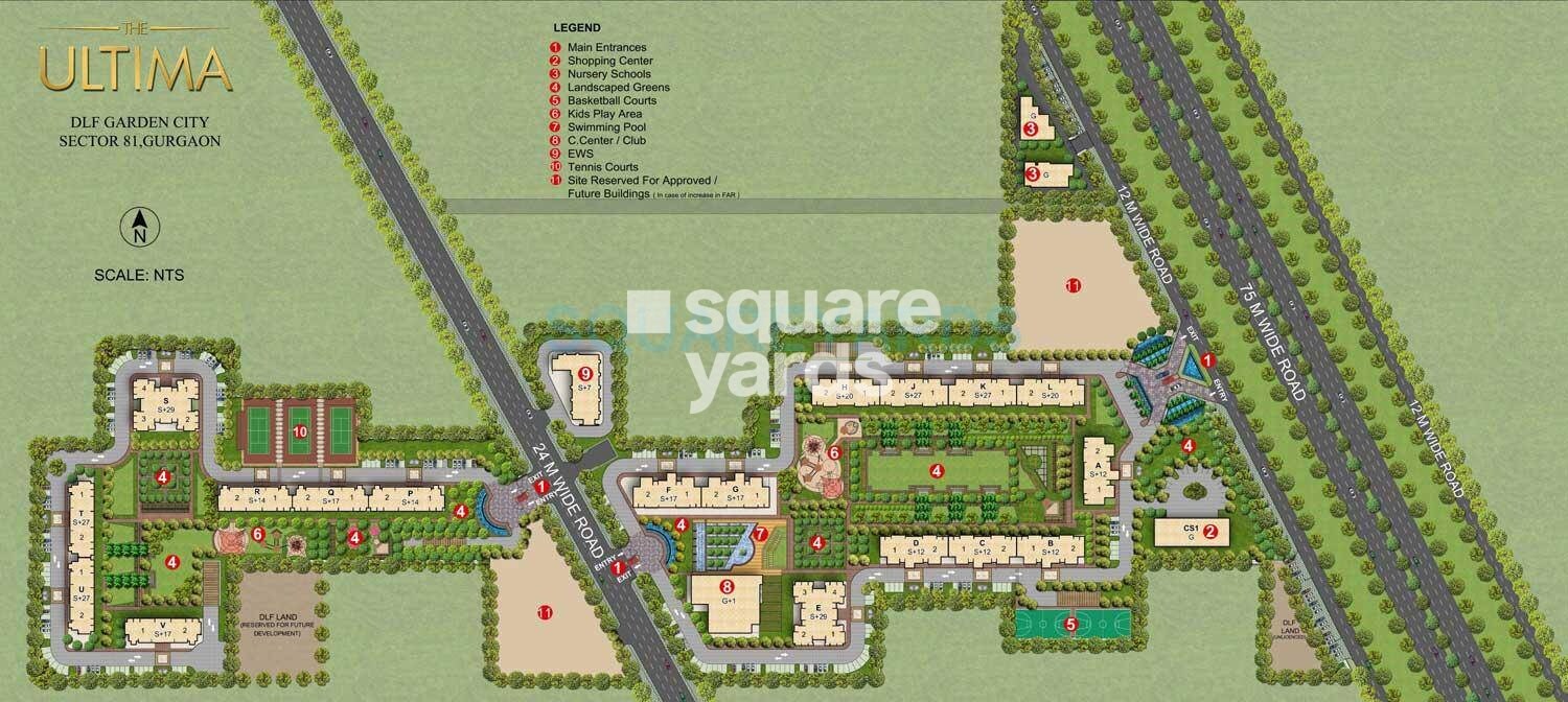 DLF The Ultima Master Plan Image