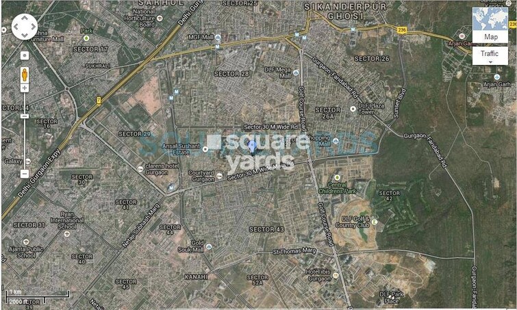 DLF Windsor Court Location Image