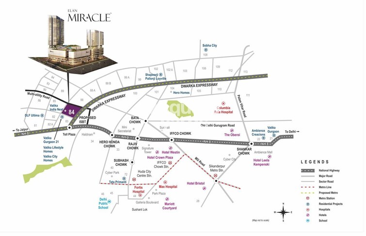 Elan Miracle Location Image