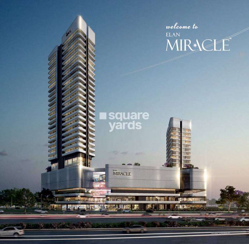 elan miracle project tower view3