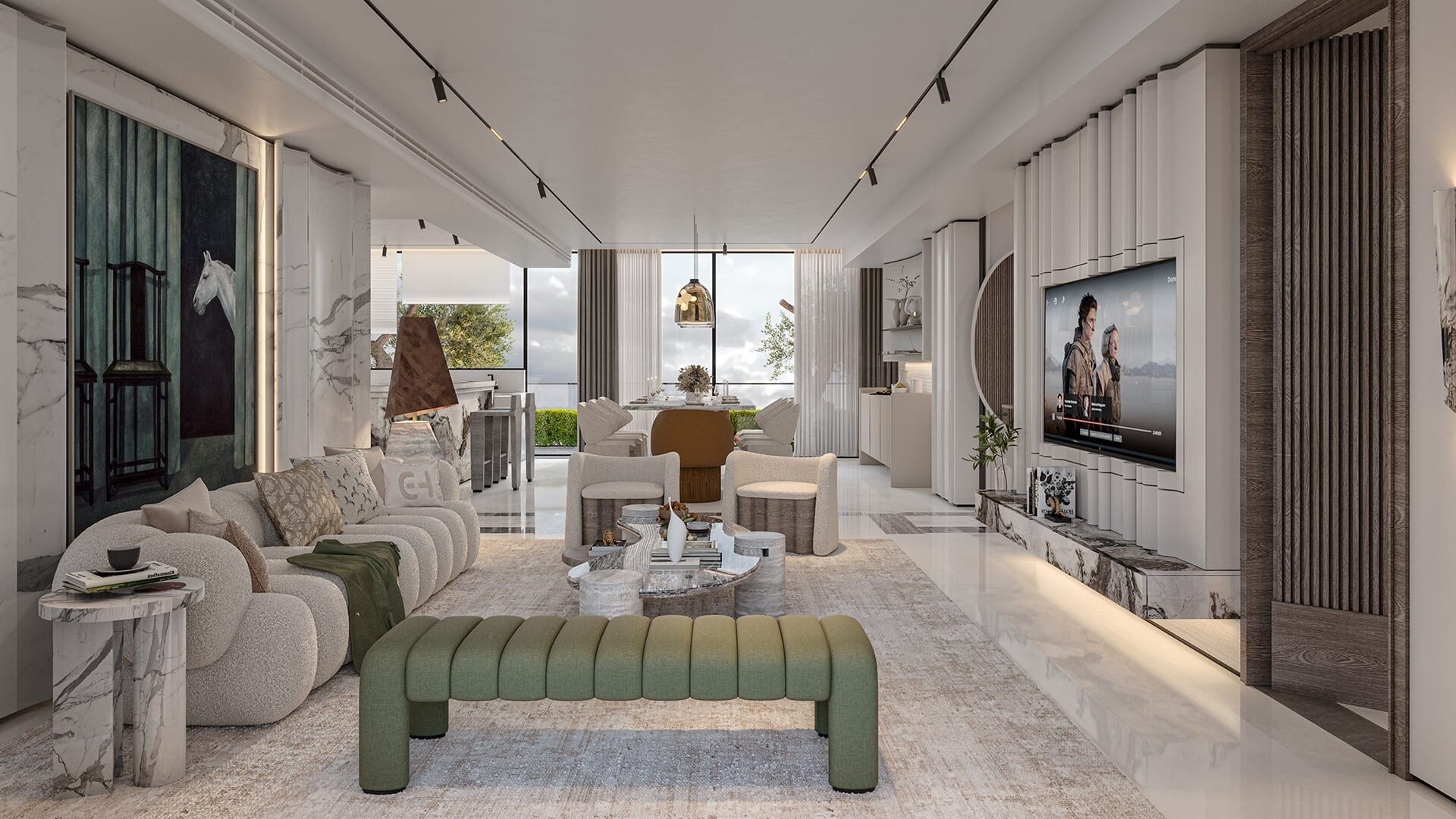 Elan The Emperor Apartment Interiors 2