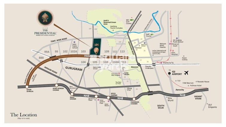 Elan The Presidential Location Image