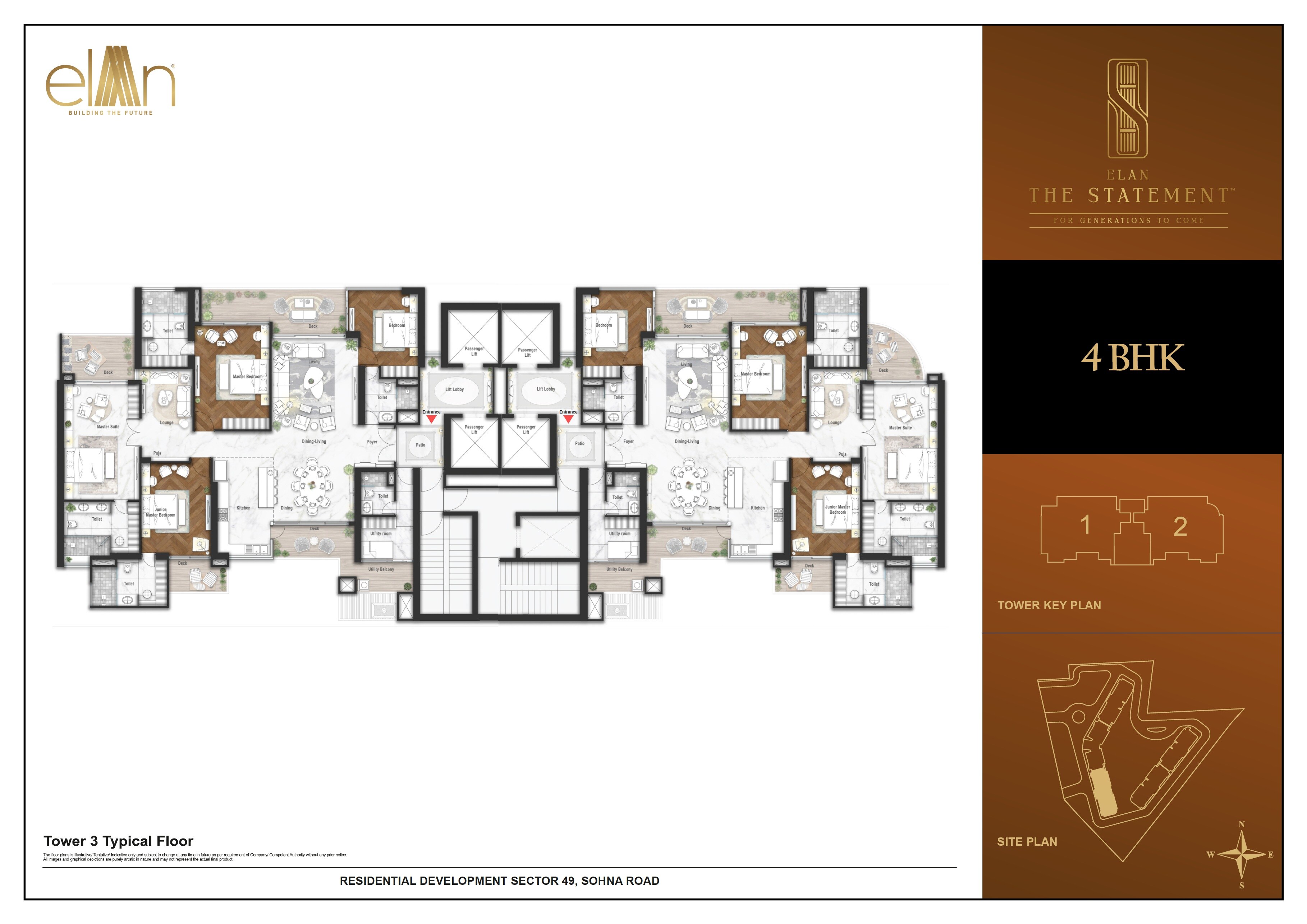 Elan The Statement Floor Plans 3