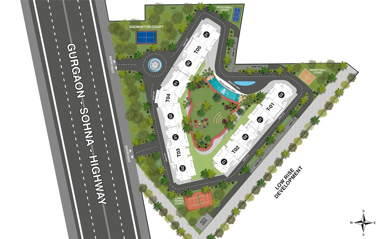 Elan The Statement Master Plan Image