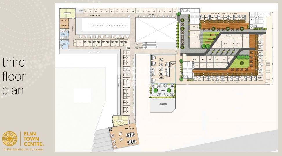 Elan Town Centre in Sector 67, Gurgaon @ 37.52 Lac - Floor Plans ...